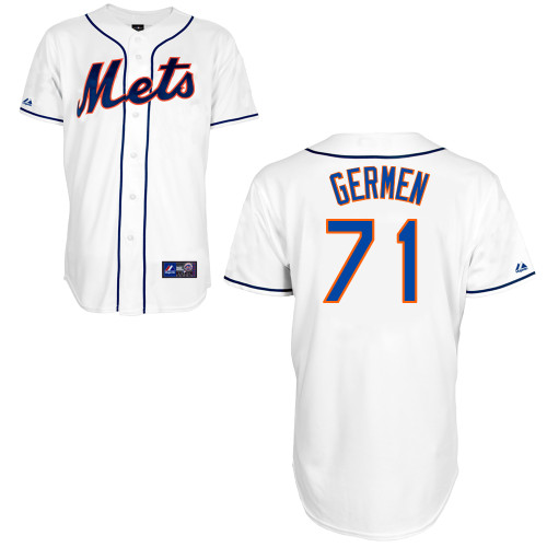 Gonzalez Germen #71 mlb Jersey-New York Mets Women's Authentic Alternate 2 White Cool Base Baseball Jersey